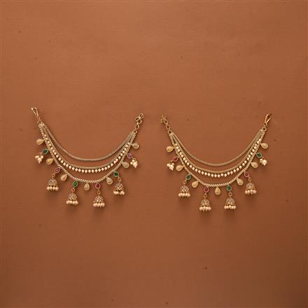 Antique Classic Ear Chain With Gold Plating