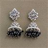 Antique Jhumki With Mehndi Plating