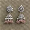 Antique Jhumki With Mehndi Plating