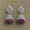 Antique Jhumki With Mehndi Plating