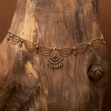 Antique Classic Belt With Gold Plating