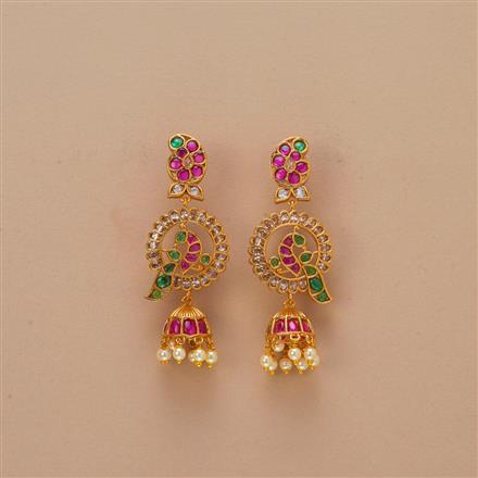 Antique Delicate Earring With Gold Plating