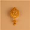 Antique Plain Gold Hair Brooch With Gold Plating