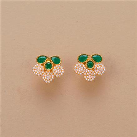 Antique Pearl Tops With Gold Plating