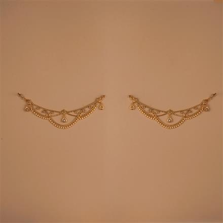 Antique Classic Ear Chain With Gold Plating