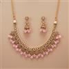 Antique Classic Necklace Set With Mehndi Plating