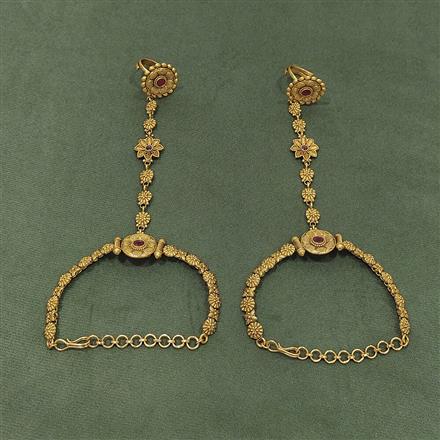 Antique Classic Hath Pan With Matte Gold Plating