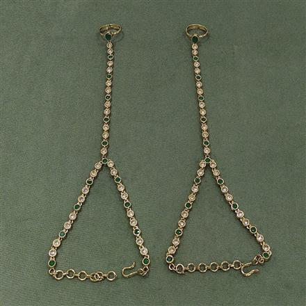 Antique Classic Hath Pan With Mehndi Plating