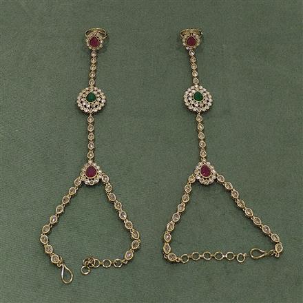 Antique Classic Hath Pan With Mehndi Plating