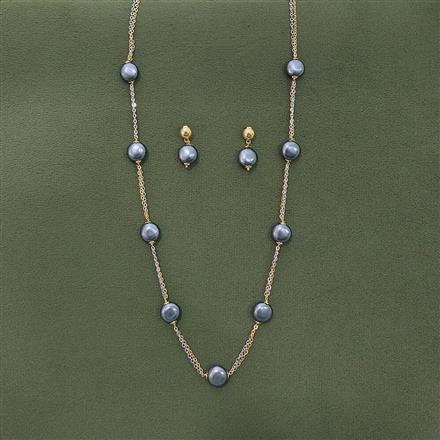 Antique Classic mala Necklace With 2 Tone Plating