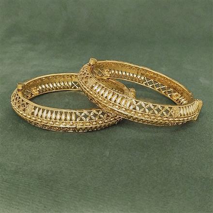 Antique Openable Bangles With Gold Plating
