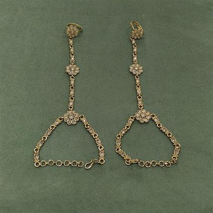 Antique Classic Hath Pan With Mehndi Plating