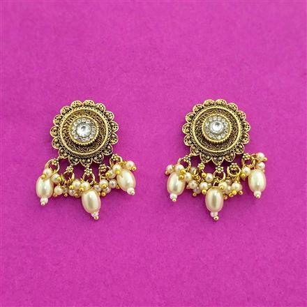 Antique Tops With Matte Gold Plating