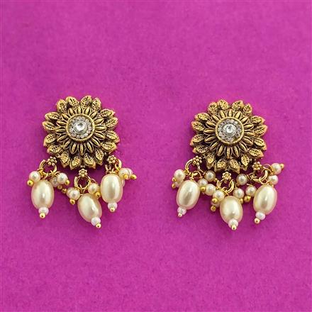 Antique Tops With Matte Gold Plating