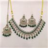 Antique Classic Necklace With Mehndi Plating