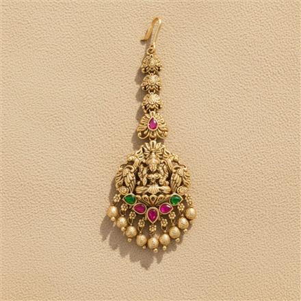 Antique Classic Tikka With Gold Plating