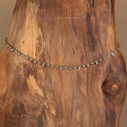 Antique Delicate Belt With Mehndi Plating