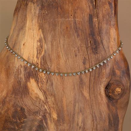 Antique Delicate Belt With Mehndi Plating