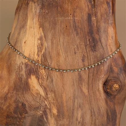 Antique Delicate Belt With Mehndi Plating