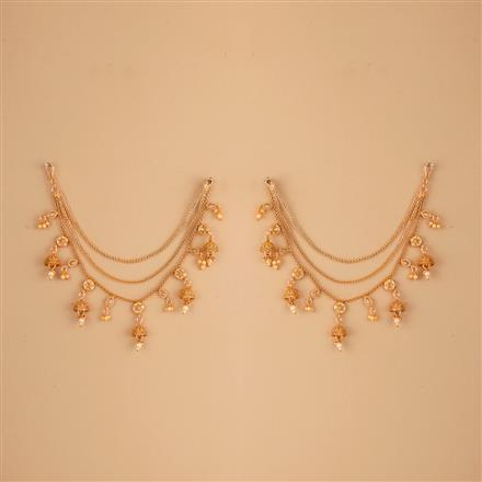 Antique Classic Ear Chain With Gold Plating