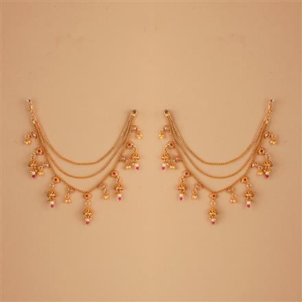 Antique Classic Ear Chain With Gold Plating