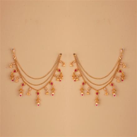 Antique Classic Ear Chain With Gold Plating