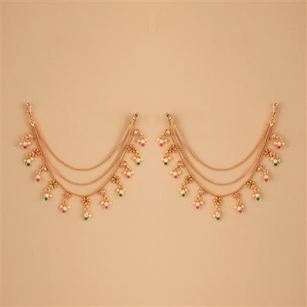 Antique Classic Ear Chain With Gold Plating