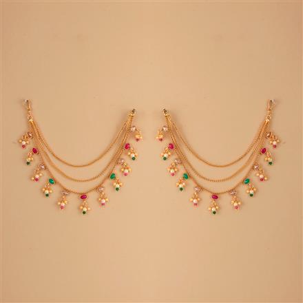 Antique Classic Ear Chain With Gold Plating