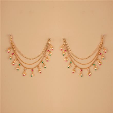 Antique Classic Ear Chain With Gold Plating