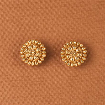 Antique Plain Gold Tops With Gold Plating