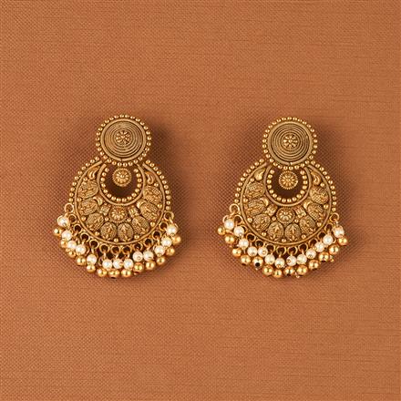 Antique Classic Earring With Gold Plating