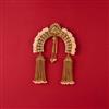 Antique Temple Hair Brooch With Gold Plating