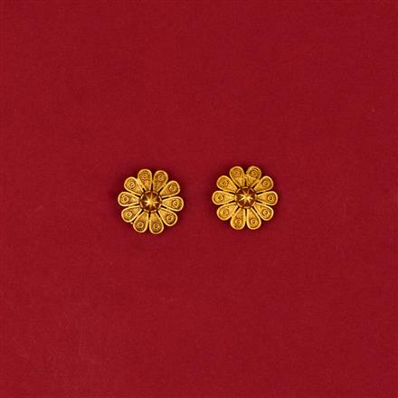 Antique Plain Matte Gold Tops With Matte Gold Plating