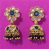 Antique Delicate Jhumki With Gold Plating