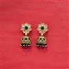 Antique Delicate Jhumki With Gold Plating