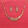 Antique Meenakari Necklace With Matte Gold Plating