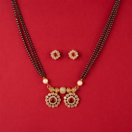 Antique Classic Mangalsutra With Gold Plating
