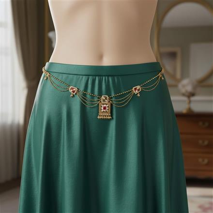 Antique Classic Belt With Gold Plating