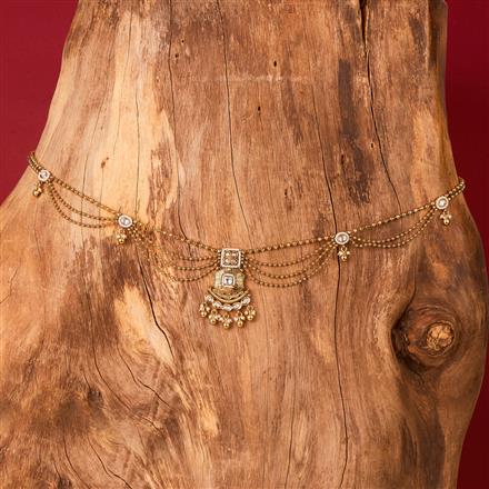 Antique Classic Belt With Gold Plating