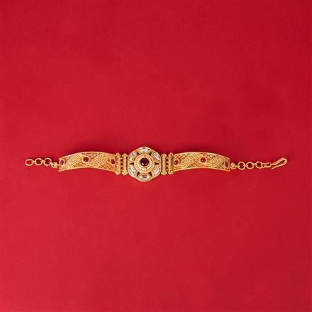 Antique Classic Bracelet With Matte Gold Plating