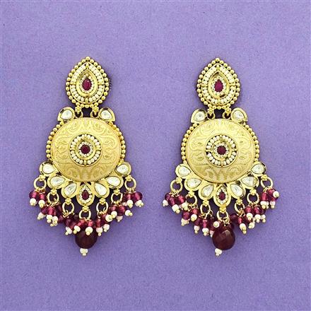 Antique Classic Earring With Gold Plating