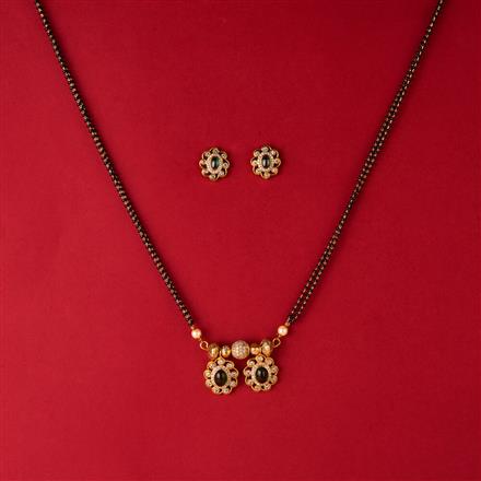 Antique Classic Mangalsutra With Gold Plating