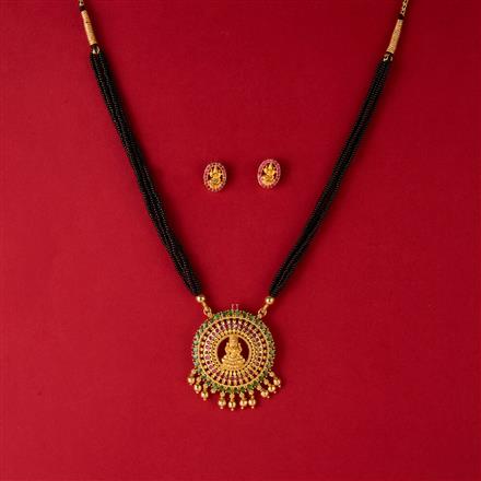 Antique South Indian Mangalsutra With Gold Plating