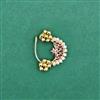 Antique Pressing Nose Ring With Gold Plating