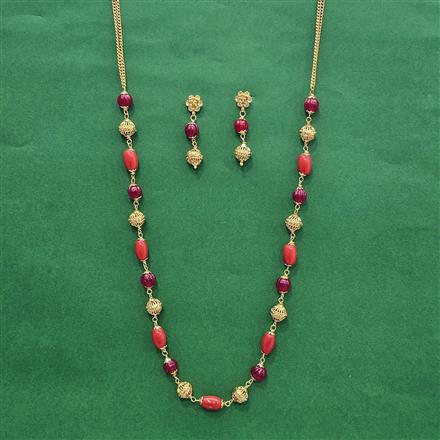 Antique Mala Necklace With Gold Plating