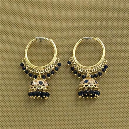 Antique Bali Jhumki With Gold Plating