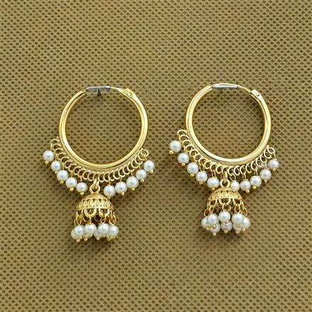 Antique Bali Jhumki With Gold Plating