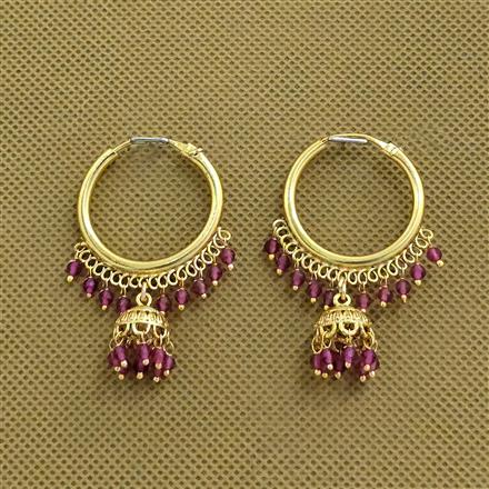 Antique Bali Jhumki With Gold Plating