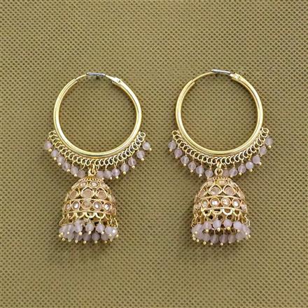 Antique Bali Jhumki With Gold Plating