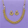 Antique Plain Gold Necklace With Gold Plating